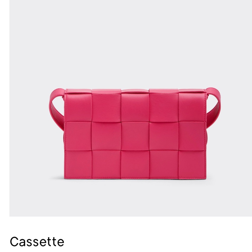 Bottega purse hot pink
